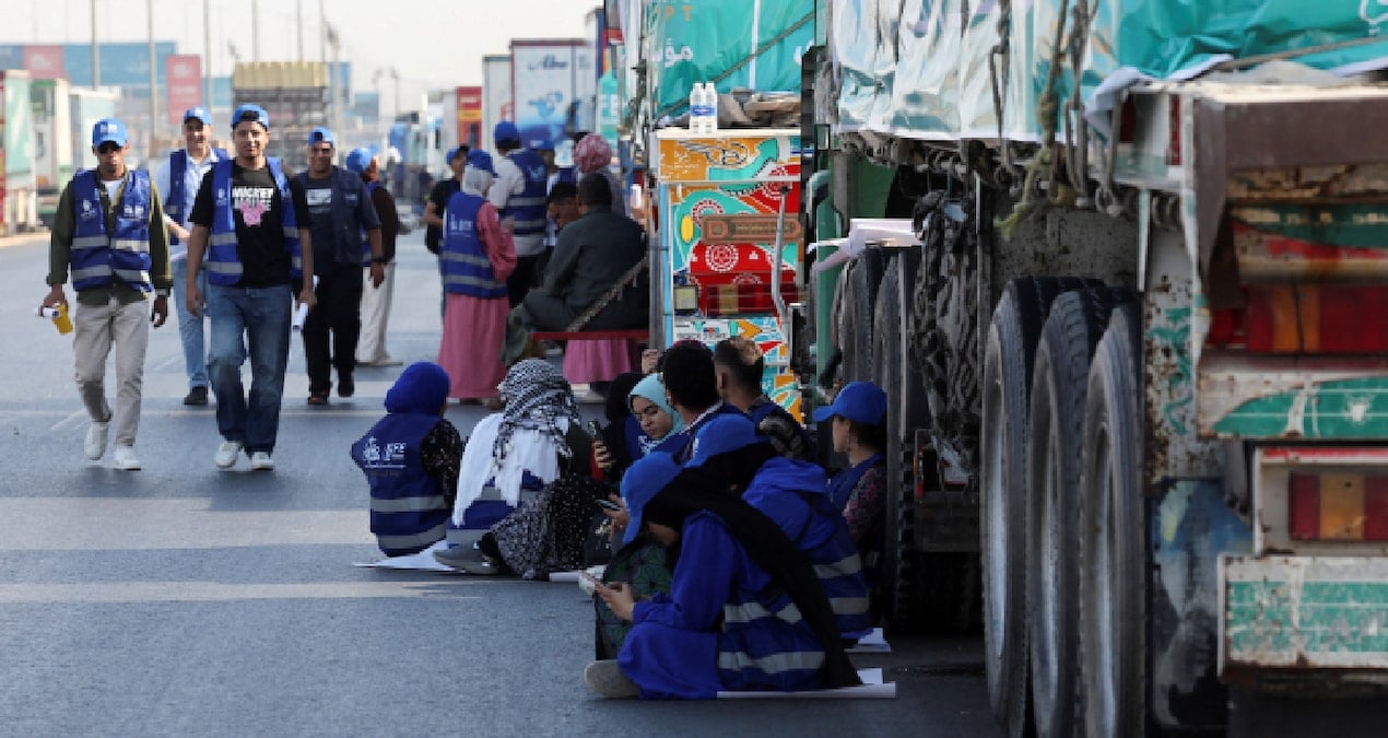 trump hamas anlasmaya uyuyor demesine ragmen gazzeye hala yardim gitmiyor yKI6BAe6.jpg