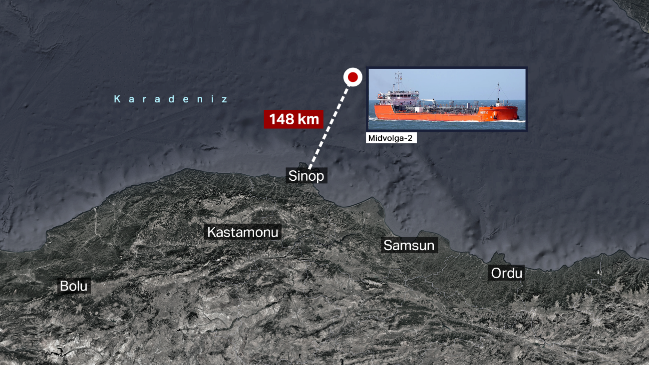 Karadeniz’de bir Rus tankerine daha saldırı