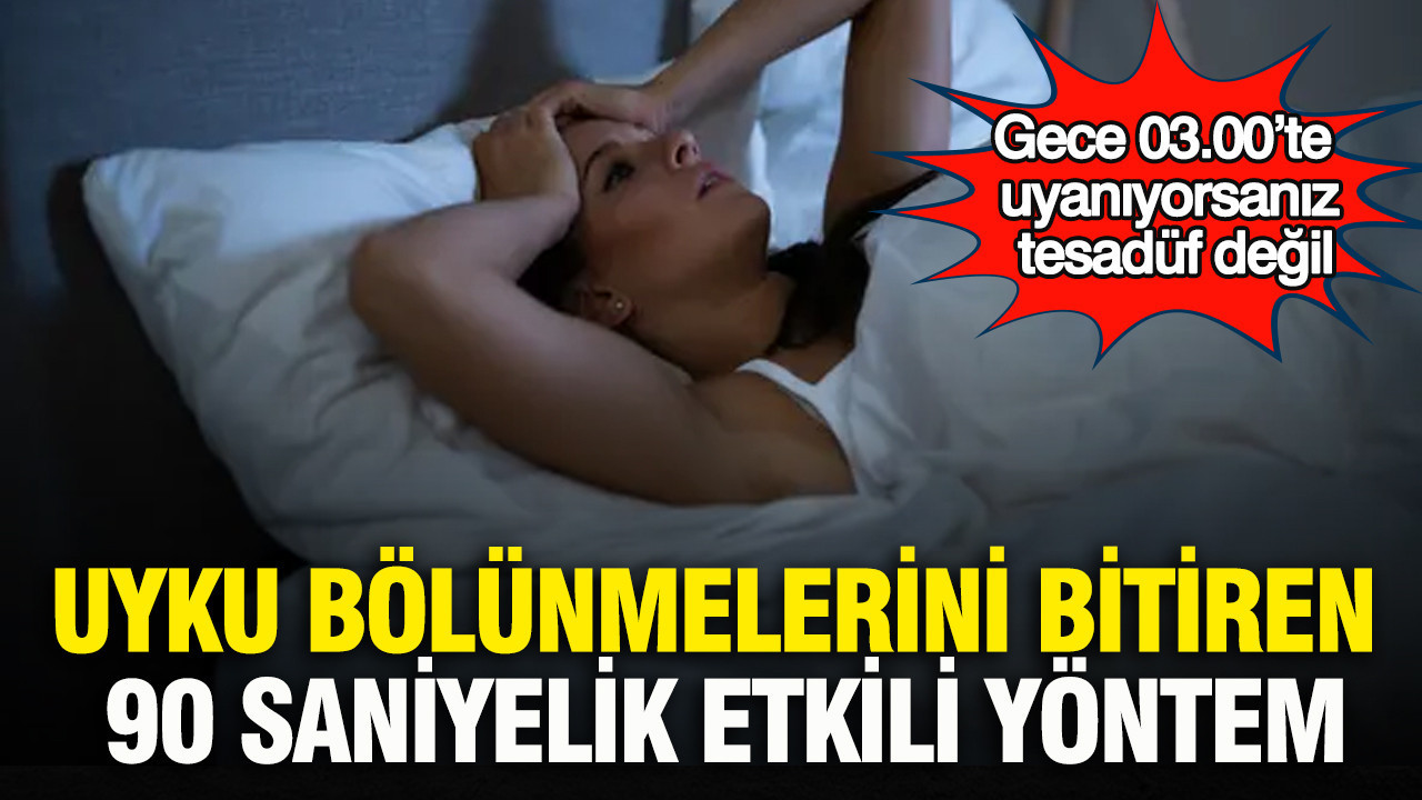 Gece Yarılarında Uyanıyorsanız: Kesintisiz Uyku İçin 90 Saniyelik Pratik Yöntem